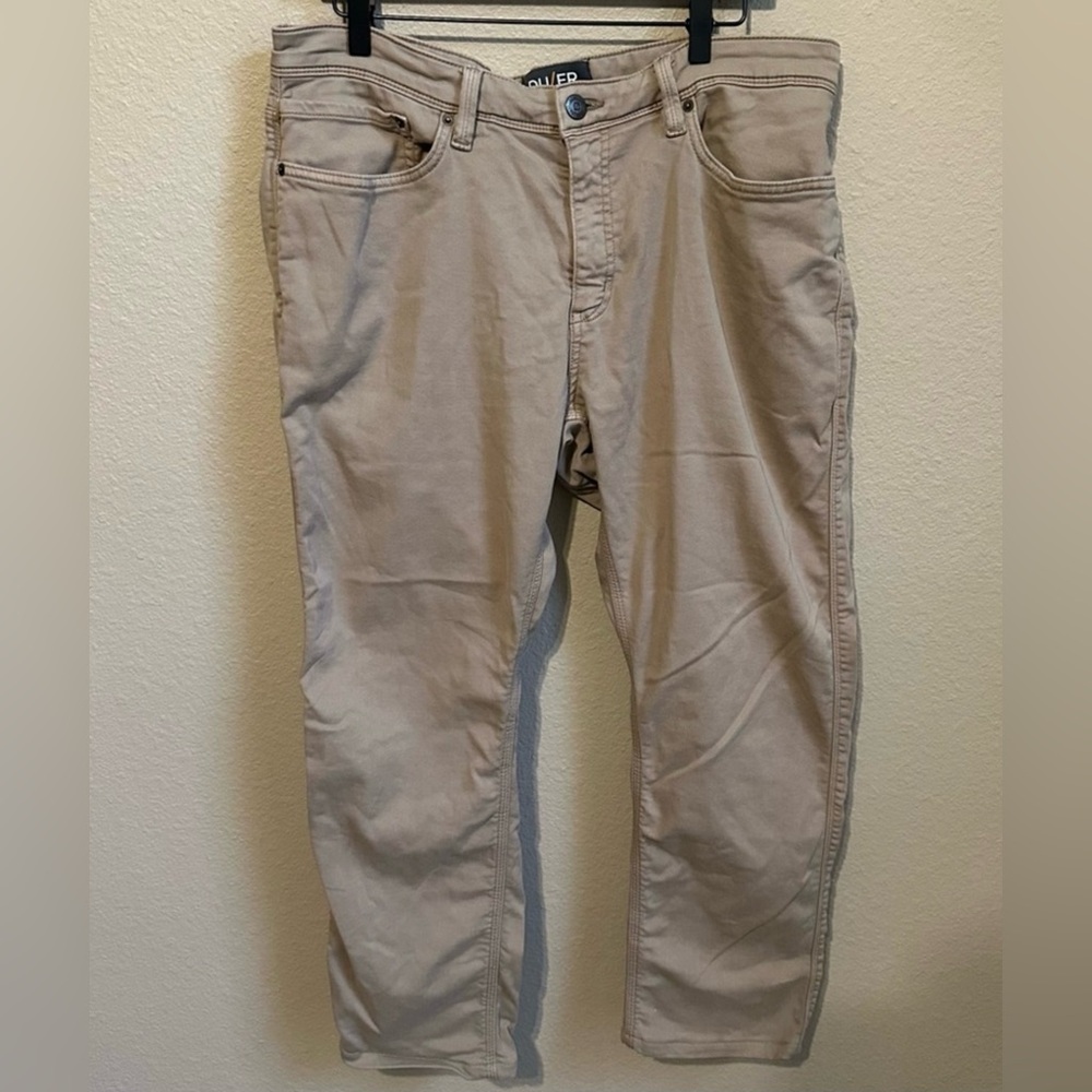 DU/ER Men’s N2X Relaxed Taper Khaki Jeans